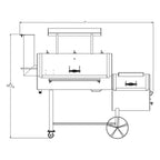 Old Country BBQ Pits Brazos DLX BBQ Smoker