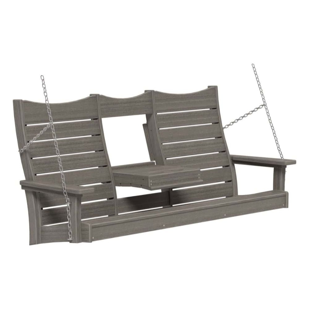 LuxCraft 5-foot Contour Outdoor Swing Chair
