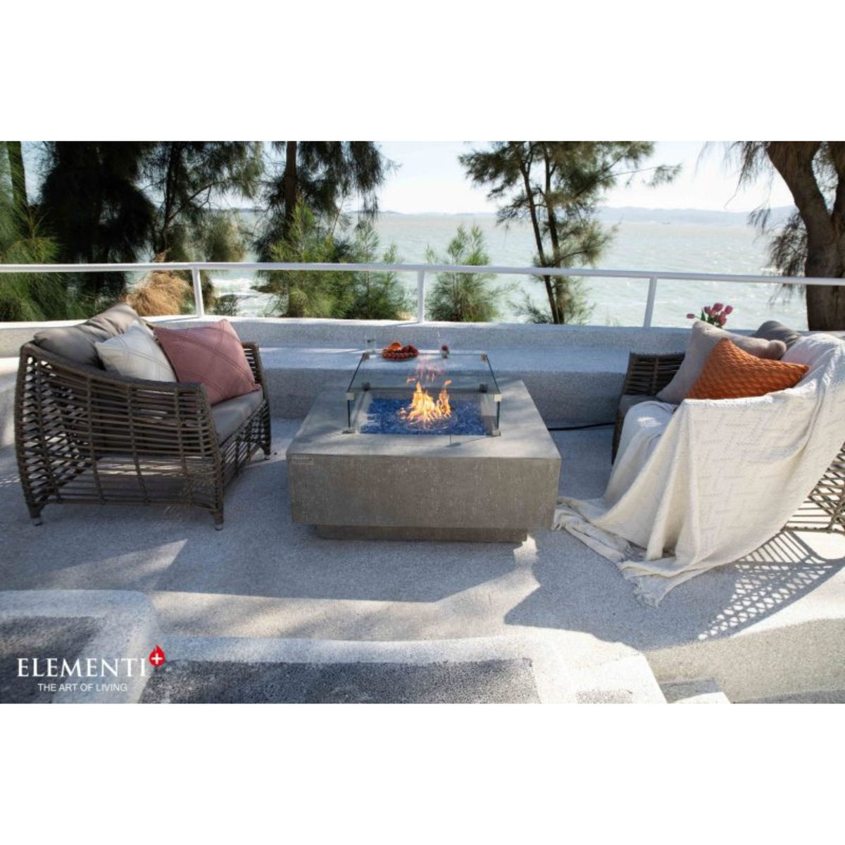 Elementi Plus Victoria 40” Fire Table