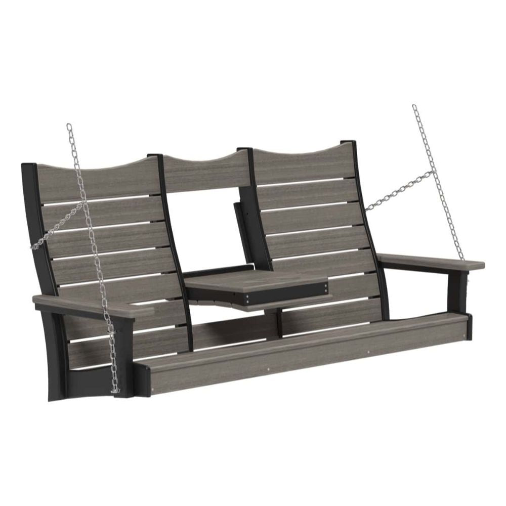 LuxCraft 5-foot Contour Outdoor Swing Chair