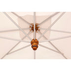 Woodline Shade Solutions Pendulum 11.5 Foot Square Cantilever Umbrella