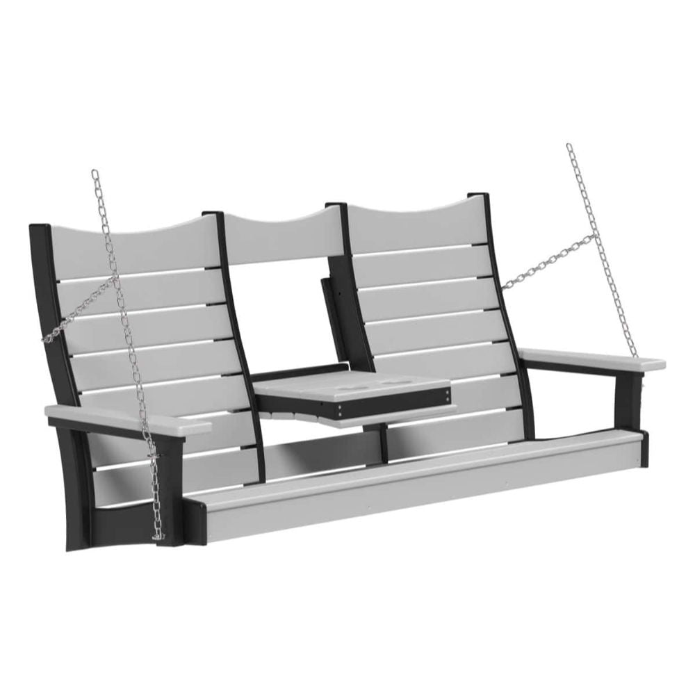 LuxCraft 5-foot Contour Outdoor Swing Chair