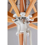 Woodline Shade Solutions Pacific 11.5 Foot Center Pole Round Umbrella