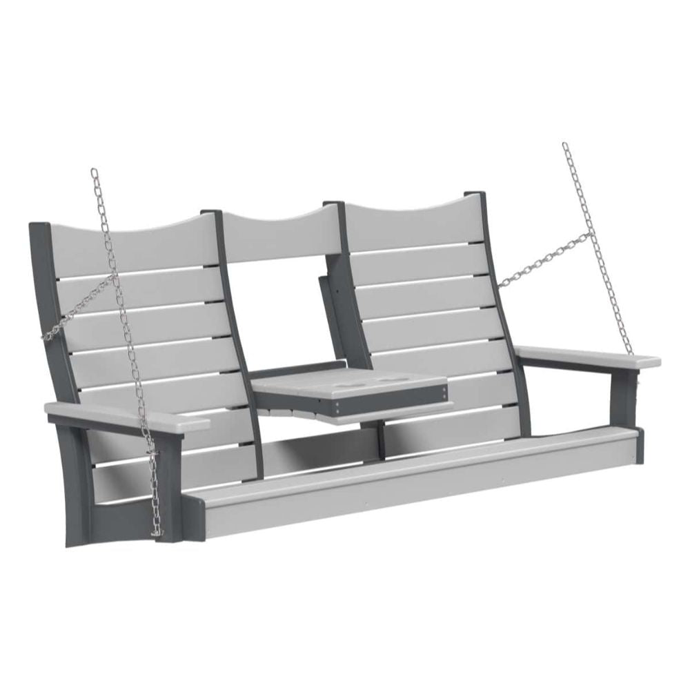 LuxCraft 5-foot Contour Outdoor Swing Chair