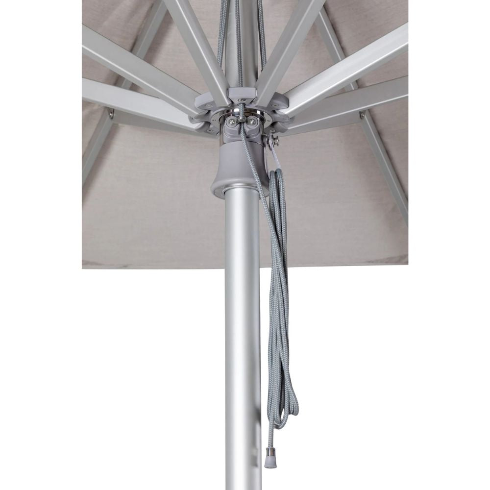 Woodline Shade Solutions Pacific 11.5 Foot Center Pole Round Umbrella