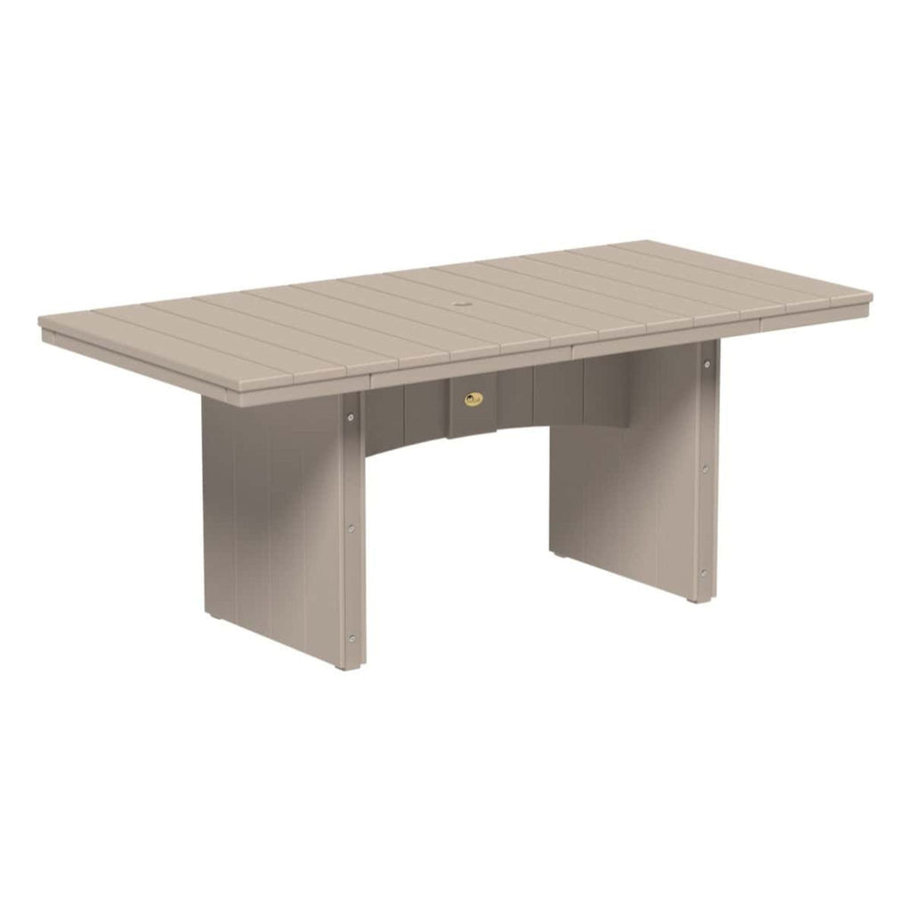 LuxCraft Urban Dining Table (3' x 6' Rectangular)