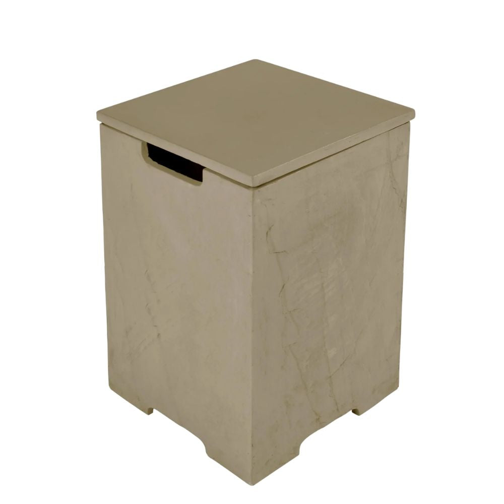 Elementi Plus 24.9" Square Concrete Propane Tank Cover ONB404