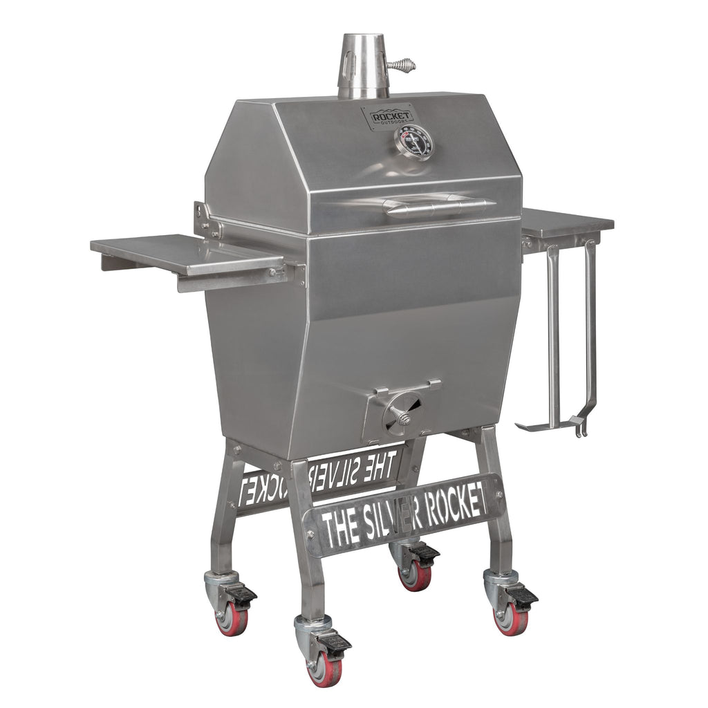 Rocket Outdoors Small Silver Rocket Grill