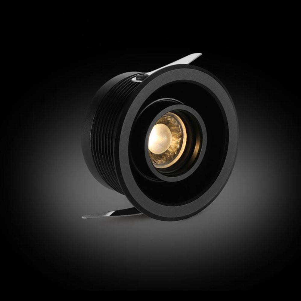 Zoomable 5W Black LED Small Spotlights