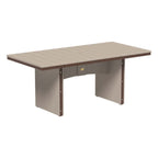 LuxCraft Urban Dining Table (3' x 6' Rectangular)