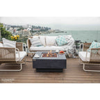 Elementi Manhattan 36” Concrete Fire Table