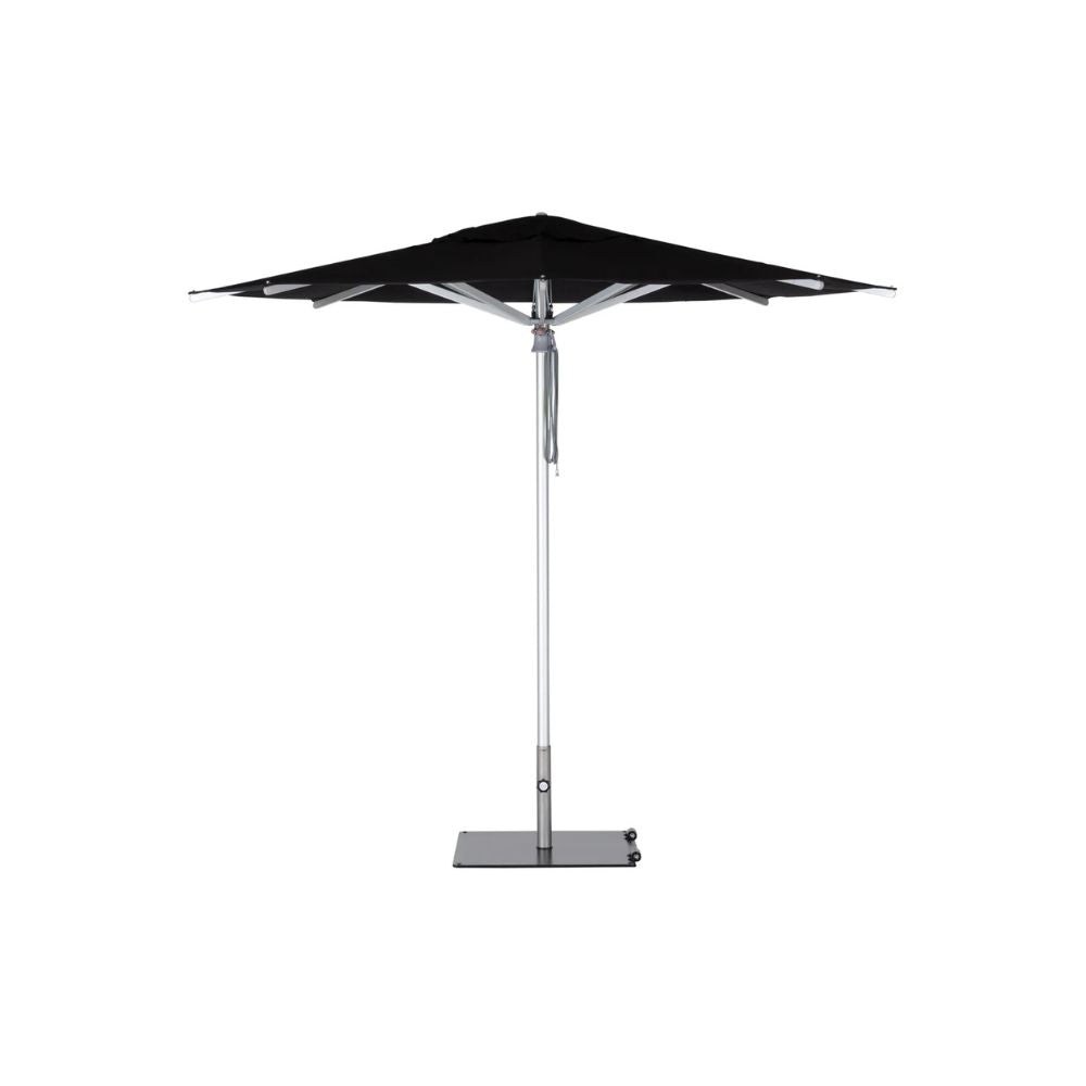Woodline Shade Solutions Pacific 11.5 Foot Center Pole Square Umbrella