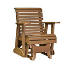 LuxCraft Plain 2-Foot Outdoor Glider Chair