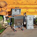 Rocket Outdoors Small Silver Rocket Grill