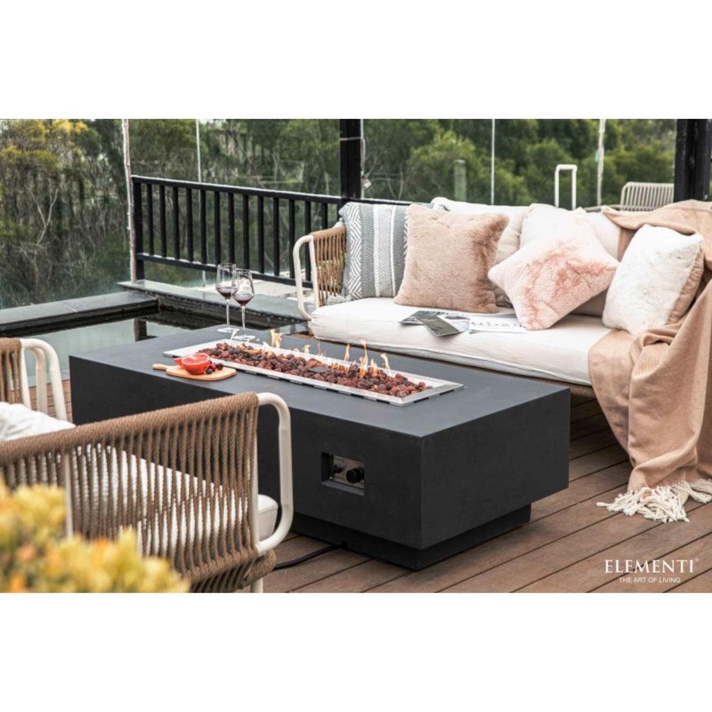 Elementi Granville 60” Concrete Fire Table