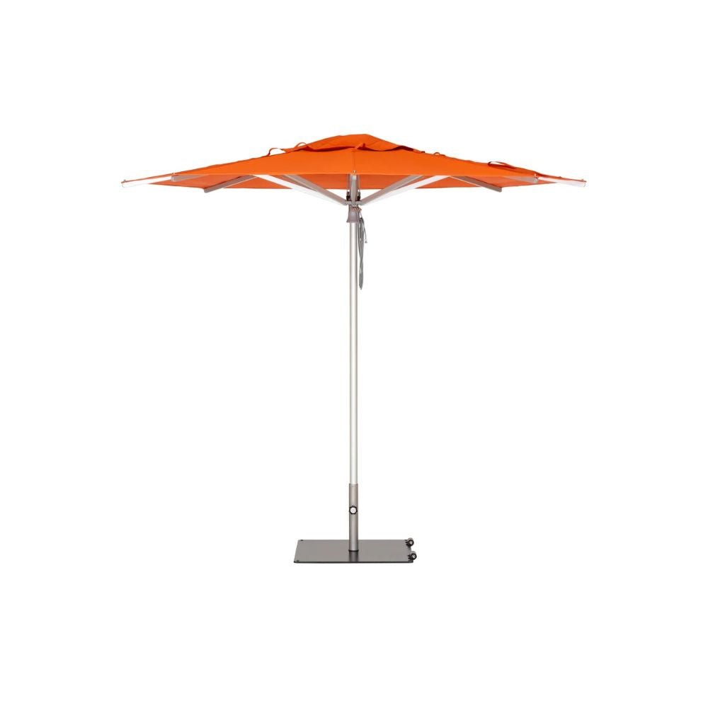 Woodline Shade Solutions Pacific 11.5 Foot Center Pole Square Umbrella