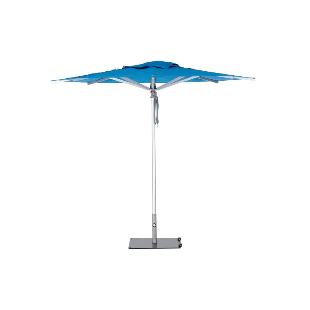 Woodline Shade Solutions Pacific 11.5 Foot Center Pole Square Umbrella