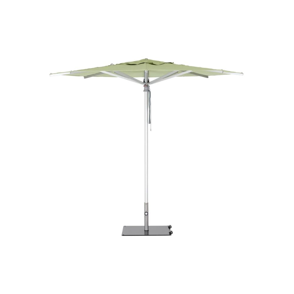 Woodline Shade Solutions Pacific 11.5 Foot Center Pole Square Umbrella