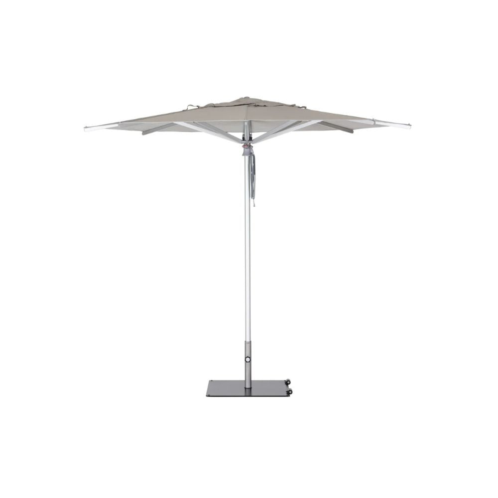 Woodline Shade Solutions Pacific 11.5 Foot Center Pole Square Umbrella