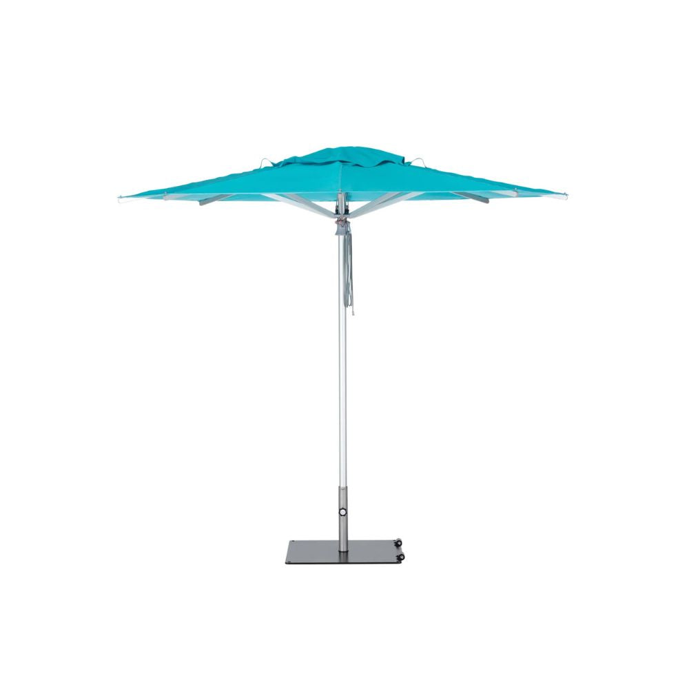 Woodline Shade Solutions Pacific 11.5 Foot Center Pole Square Umbrella