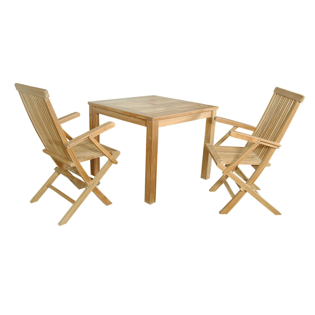 Anderson Teak Bahama Classic 3-Piece Bistro Table