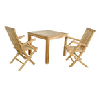 Anderson Teak Bahama Classic 3-Piece Bistro Table