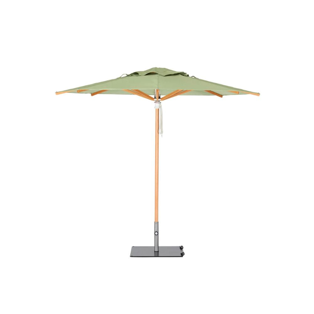 Woodline Shade Solutions Pacific 11.5 Foot Center Pole Round Umbrella