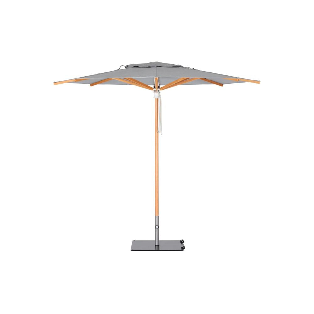 Woodline Shade Solutions Pacific 11.5 Foot Center Pole Round Umbrella