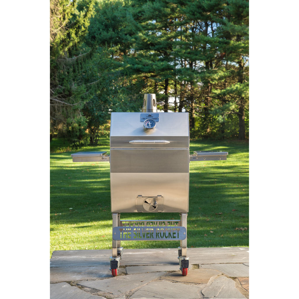 Rocket Outdoors Small Silver Rocket Grill