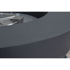 Elementi Lunar Bowl 42” Concrete Fire Table