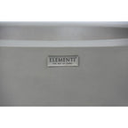 Elementi Lunar Bowl 42” Concrete Fire Table