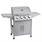 4 Burner Modern Freestanding Stainless Steel BBQ Gas Grill
