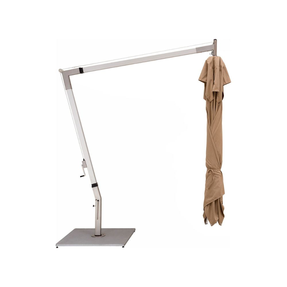 Woodline Shade Solutions Pendulum 13.1-Foot Octagon Cantilever Umbrella