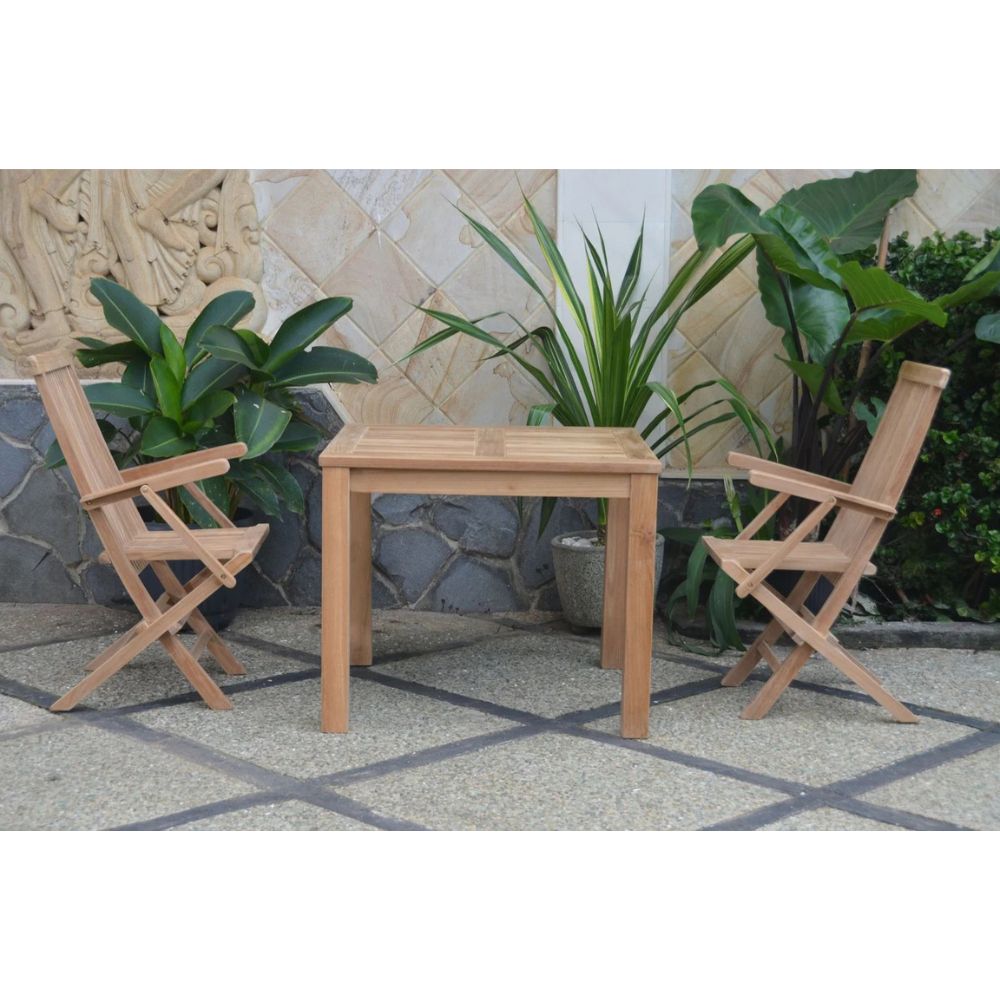 Anderson Teak Bahama Classic 3-Piece Bistro Table