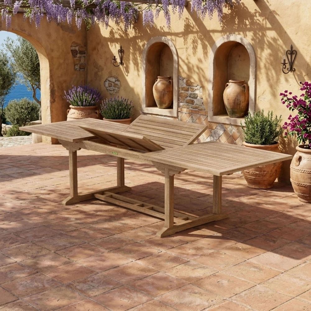 Anderson Teak Bahama Sahara 11-Piece 10' Rectangular Dining Set