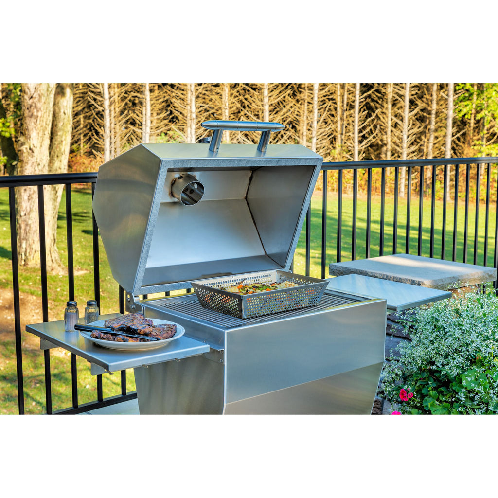 Rocket Outdoors Small Silver Rocket Grill