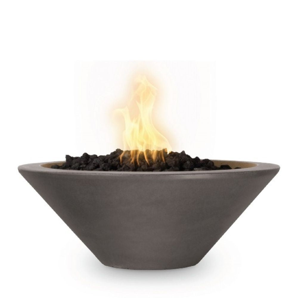 The Outdoor Plus Cazo 48" GFRC Concrete 12V Electronic Ignition Fire Bowl