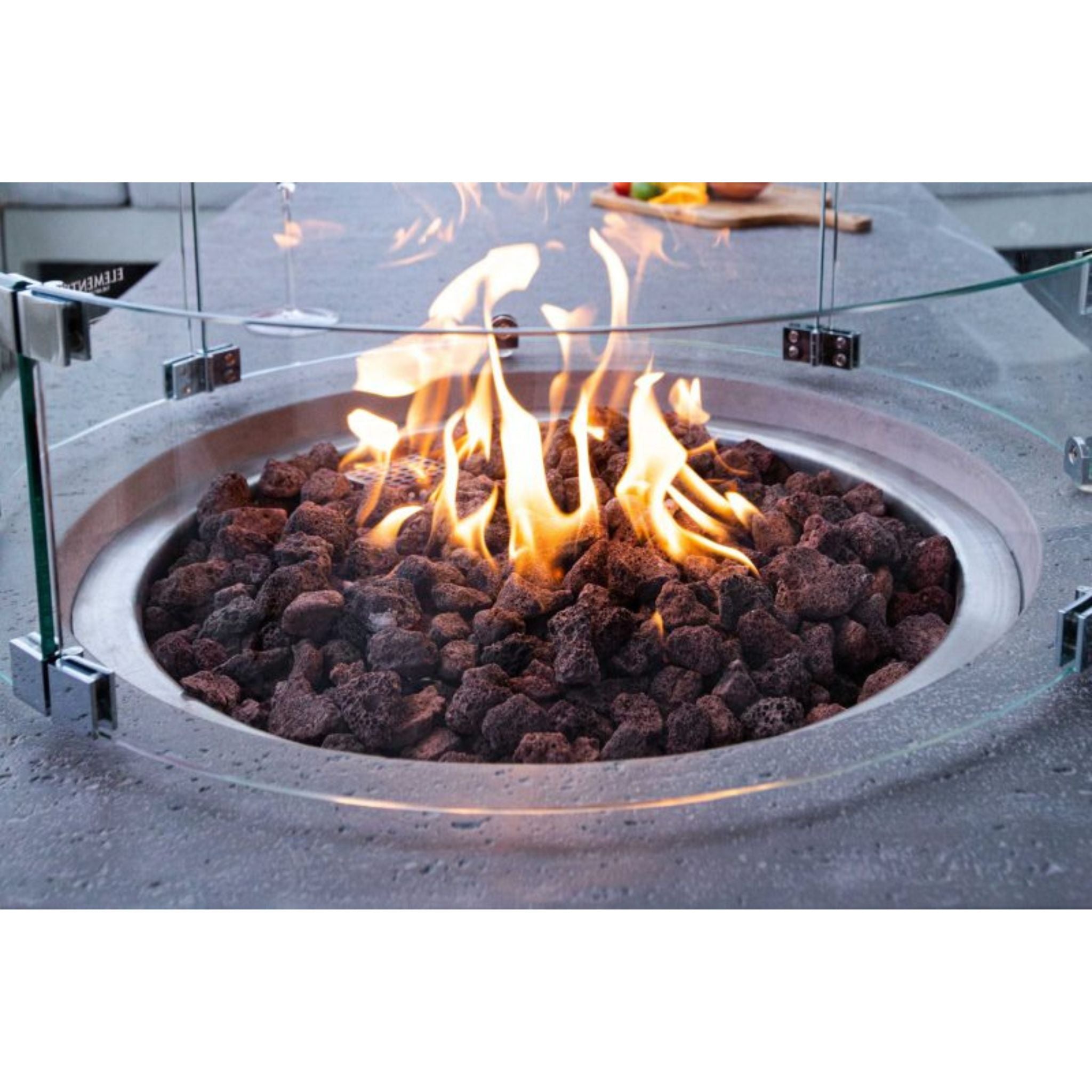 Elementi Metropolis 56” Concrete Fire Table