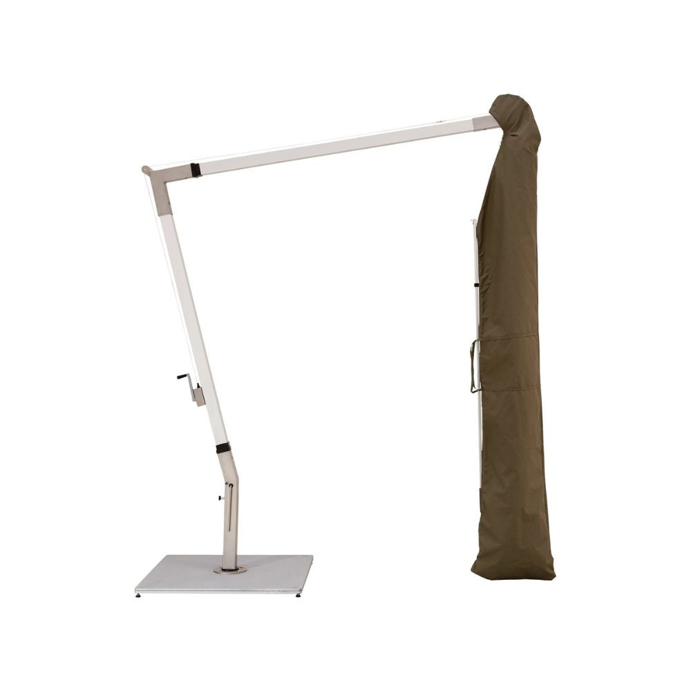 Woodline Shade Solutions Pendulum 13.1-Foot Octagon Cantilever Umbrella