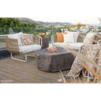 Elementi Columbia 42” Concrete Fire Table