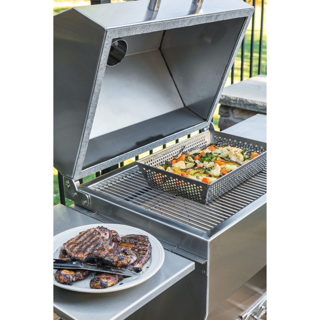 Rocket Outdoors Small Silver Rocket Grill