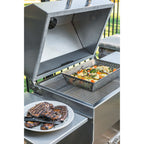 Rocket Outdoors Small Silver Rocket Grill