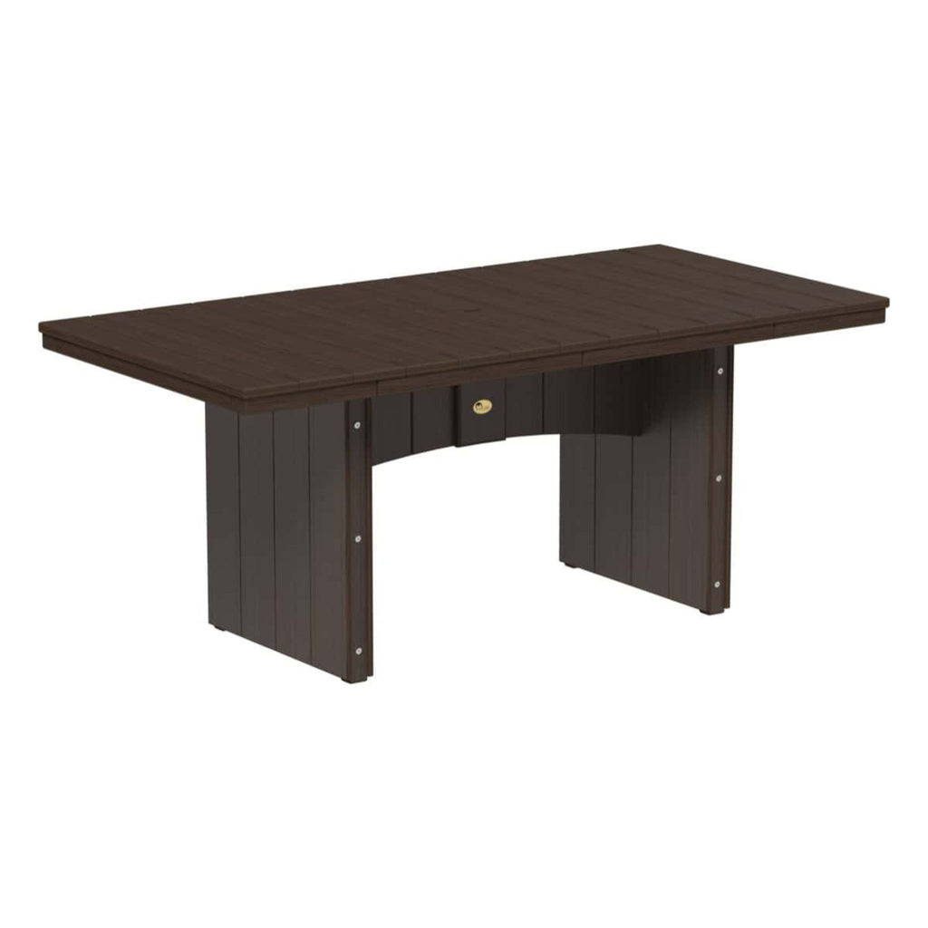 LuxCraft Urban Dining Table (3' x 6' Rectangular)