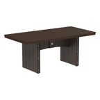 LuxCraft Urban Dining Table (3' x 6' Rectangular)