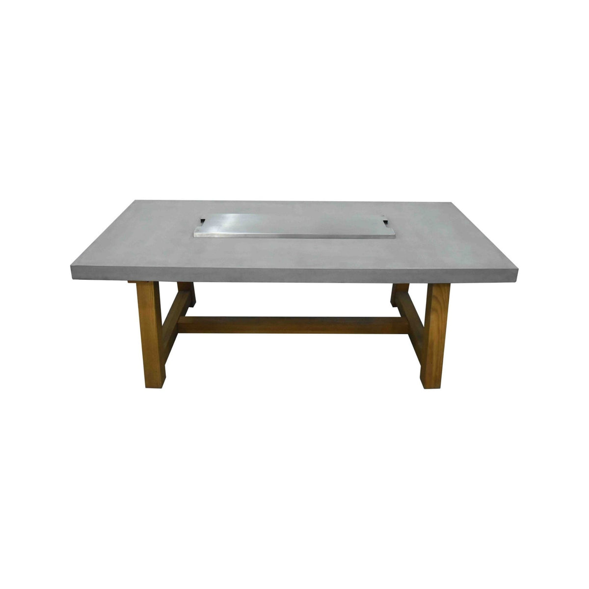 Elementi Sonoma 83” Concrete Fire/ Dining Table