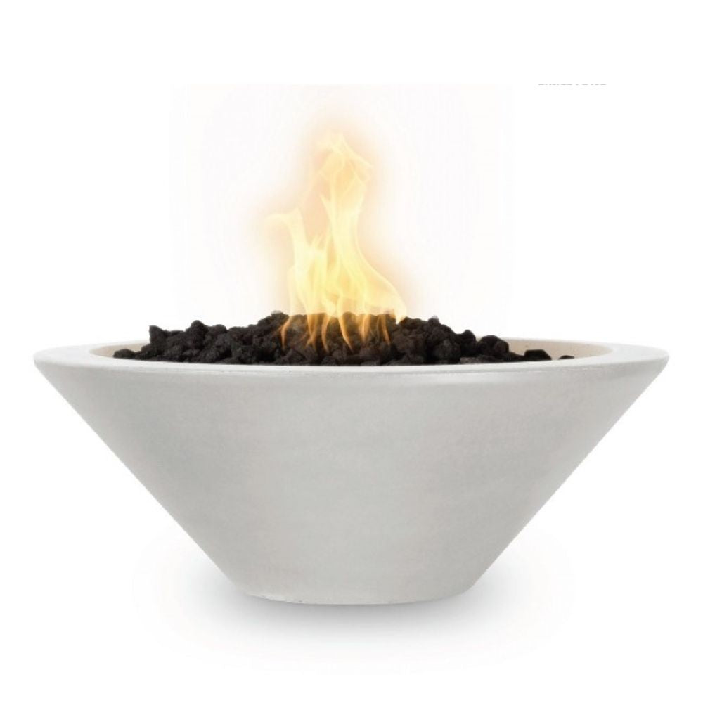 The Outdoor Plus Cazo 48" GFRC Concrete 12V Electronic Ignition Fire Bowl