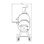 Old Country BBQ Pits Brazos DLX BBQ Smoker