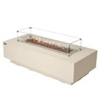 Elementi Granville 60” Concrete Fire Table