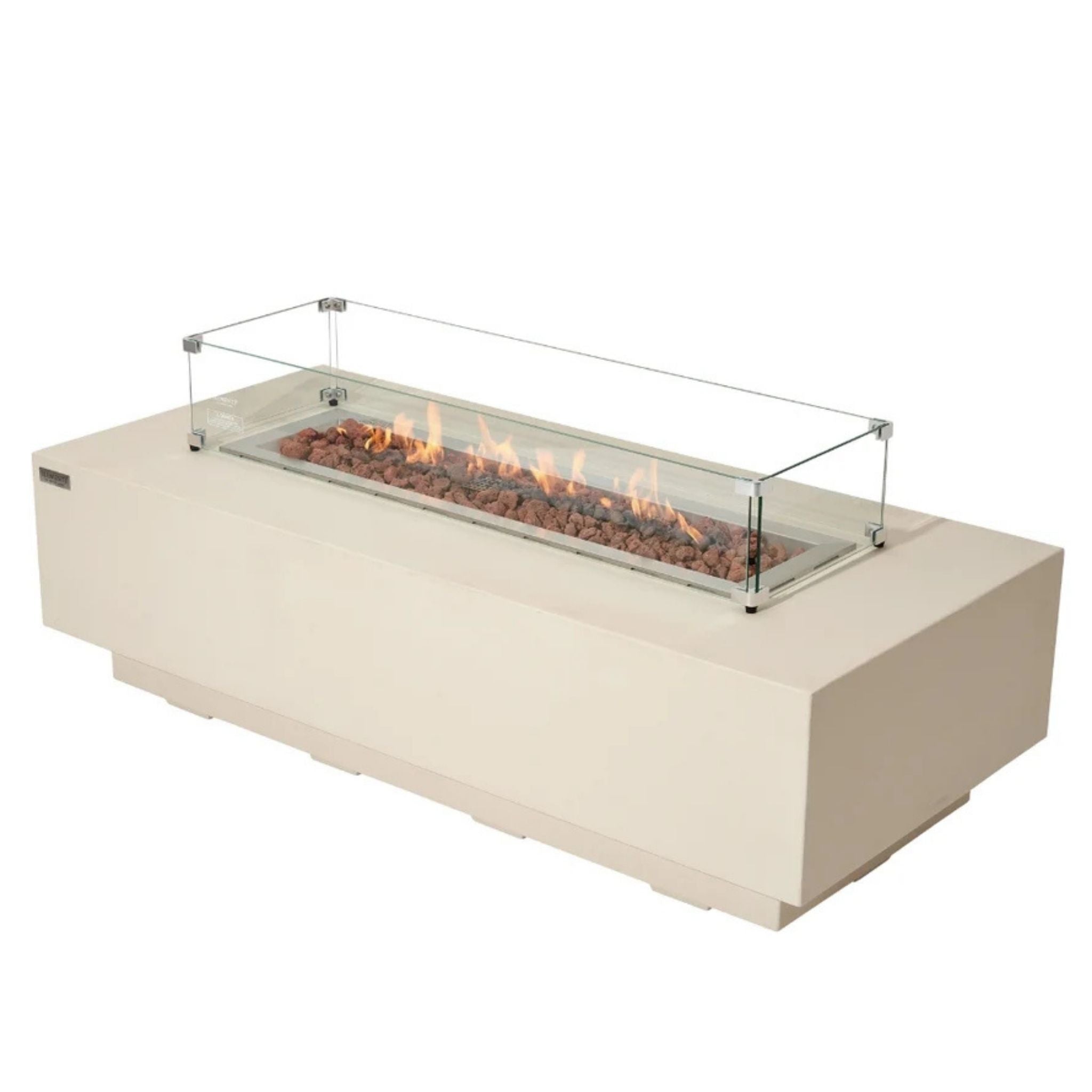 Elementi Granville 60” Concrete Fire Table