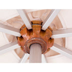 Woodline Shade Solutions Pendulum 13.1-Foot Octagon Cantilever Umbrella